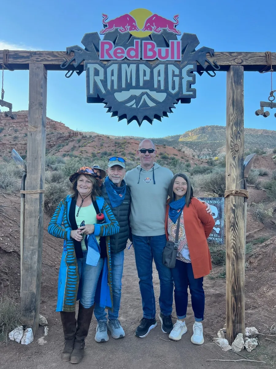 Dixie Beverage team at Red Bull Rampage